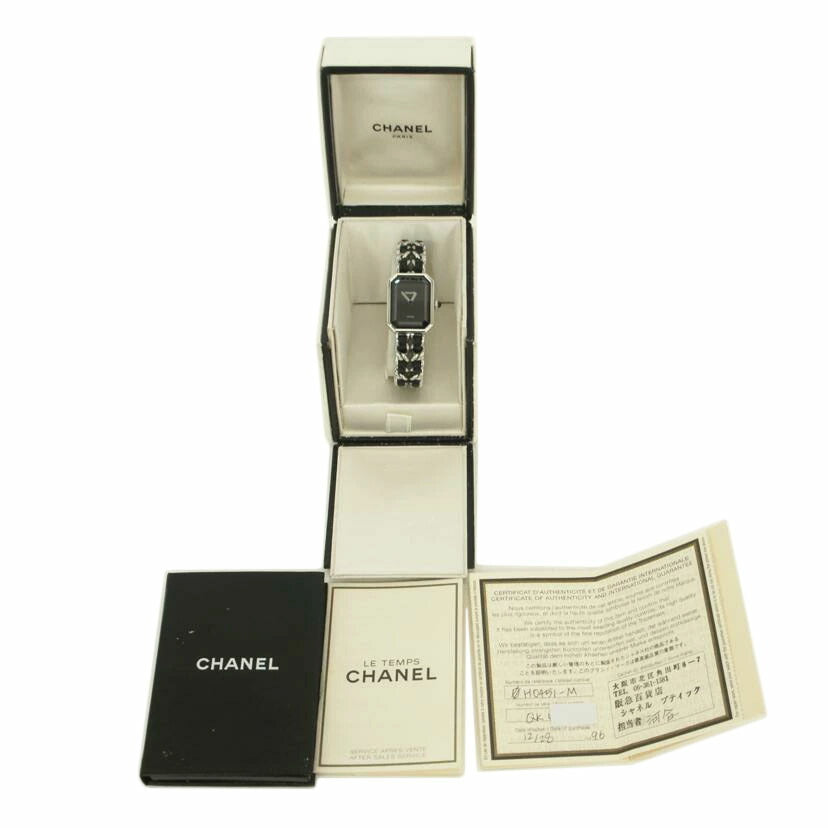 CHANEL シャネル/プルミエールM・シルバー/レディース/クオーツ/H0451//Q.K******/ABランク/24