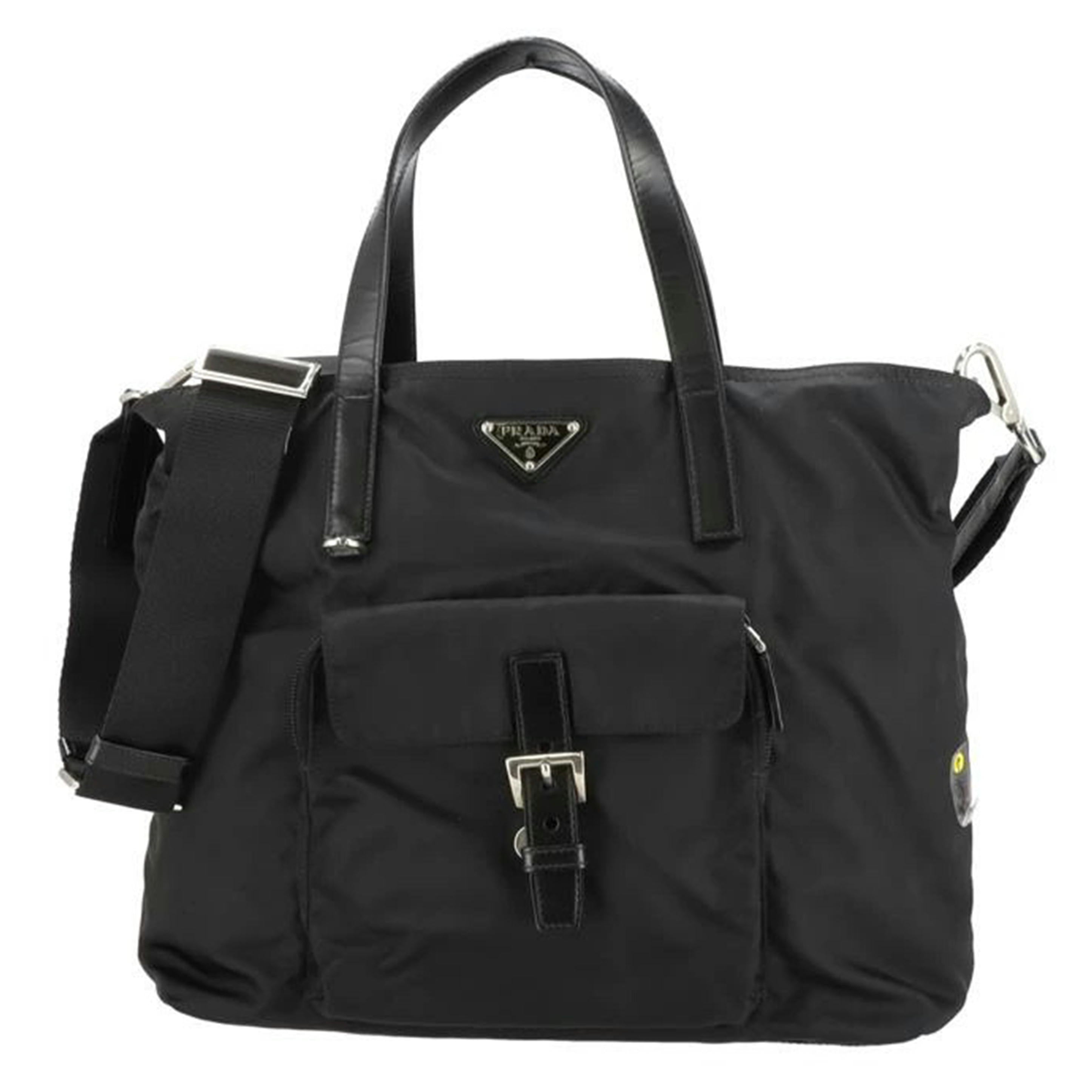 PRADA プラダ/ナイロン2WAYショルダーバッグ/ブラック/B2913T//161/ABランク/18