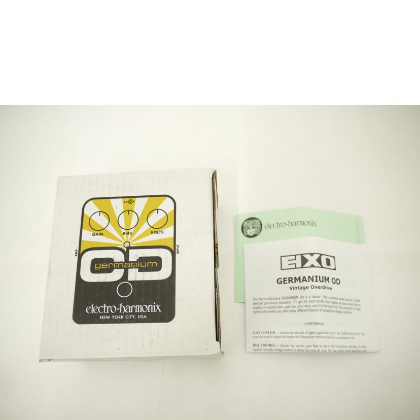 electro－harmonix エレクトロ・ハーモニックス/エフェクター/germanium OD//202210143078/Aランク/69