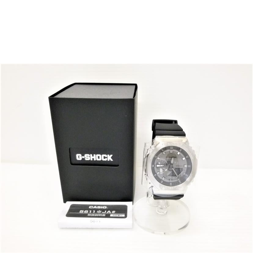 CASIO カシオ/G－SHOCK／2100シリーズ／メタルカバード／クォーツ/GM-2100-1AJF//E3F***/SAランク/88