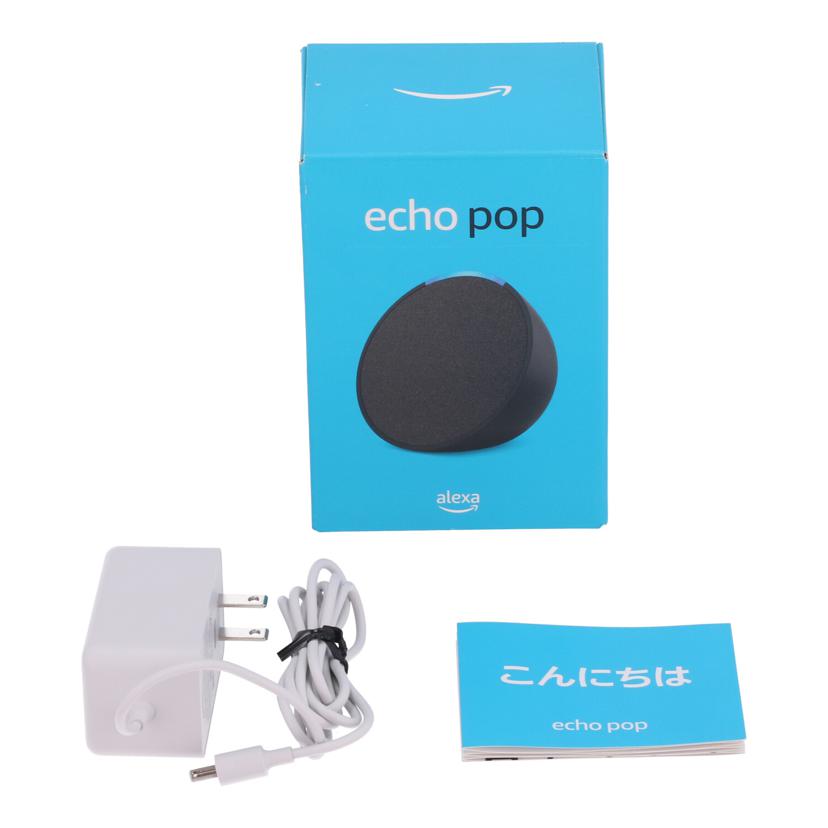 Amazon　 アマゾン　/コンパクトスマートスピーカー／Echo　Pop/B09WX3PJ3X//G0G2DB0331850RNP/ABランク/85