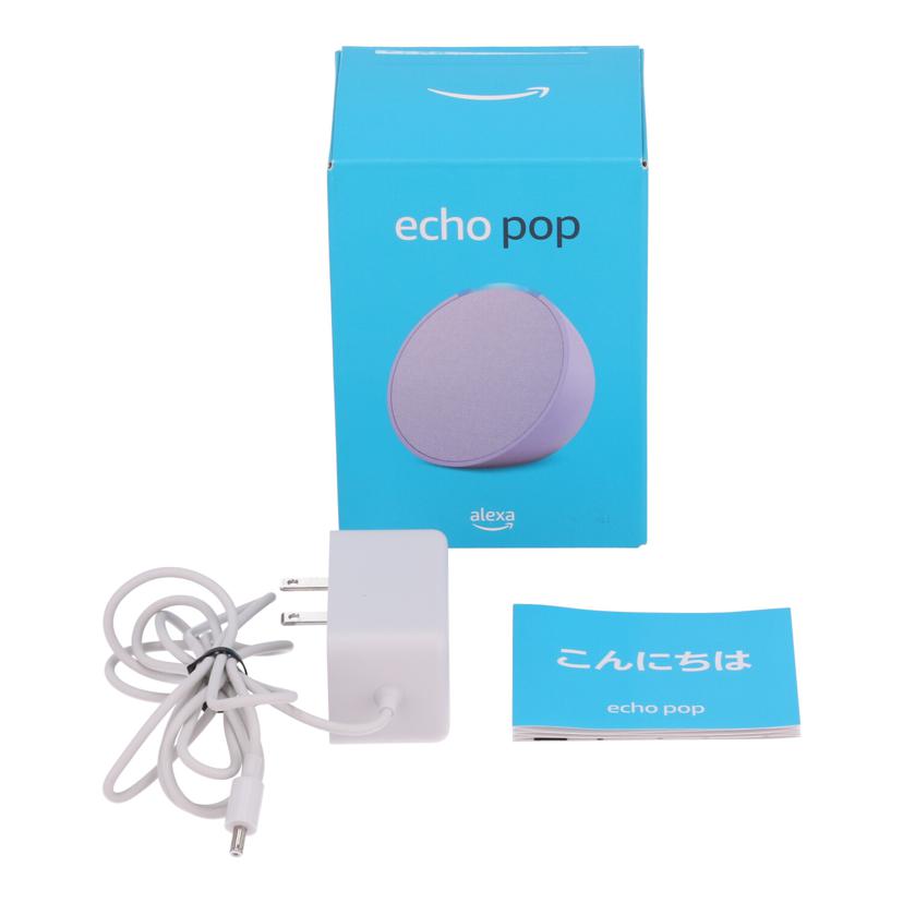 Amazon　 アマゾン　/コンパクトスマートスピーカー／Echo　Pop/B09ZX3BJQV//G0G2HP03319203VA/ABランク/85