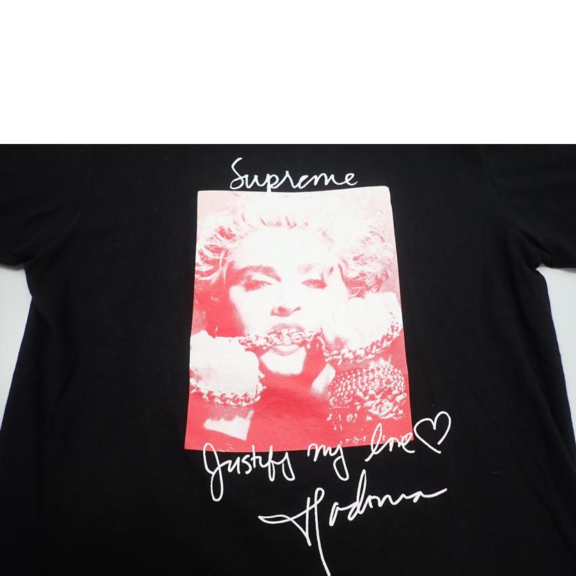Supreme Supreme/★SupremeMadonnaTeeBlackMedium//L/Bランク/62