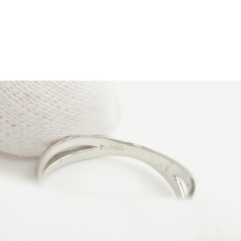 Pt900ダイヤリング0．27＃11//ABランク/64