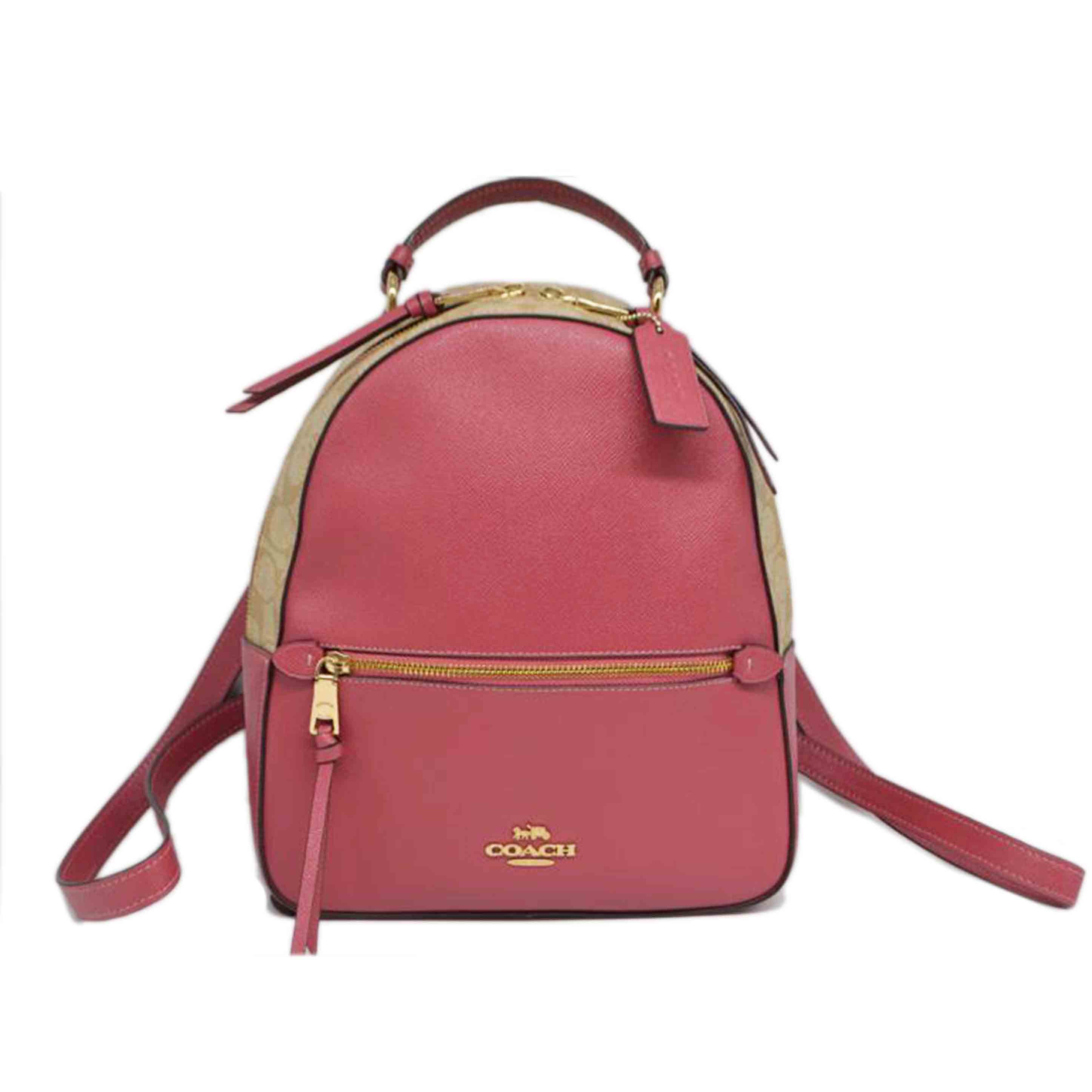COACH コーチ/ラグジュアリーシグネチャーバックパック／ピンク/F76622//E19**/ABランク/89