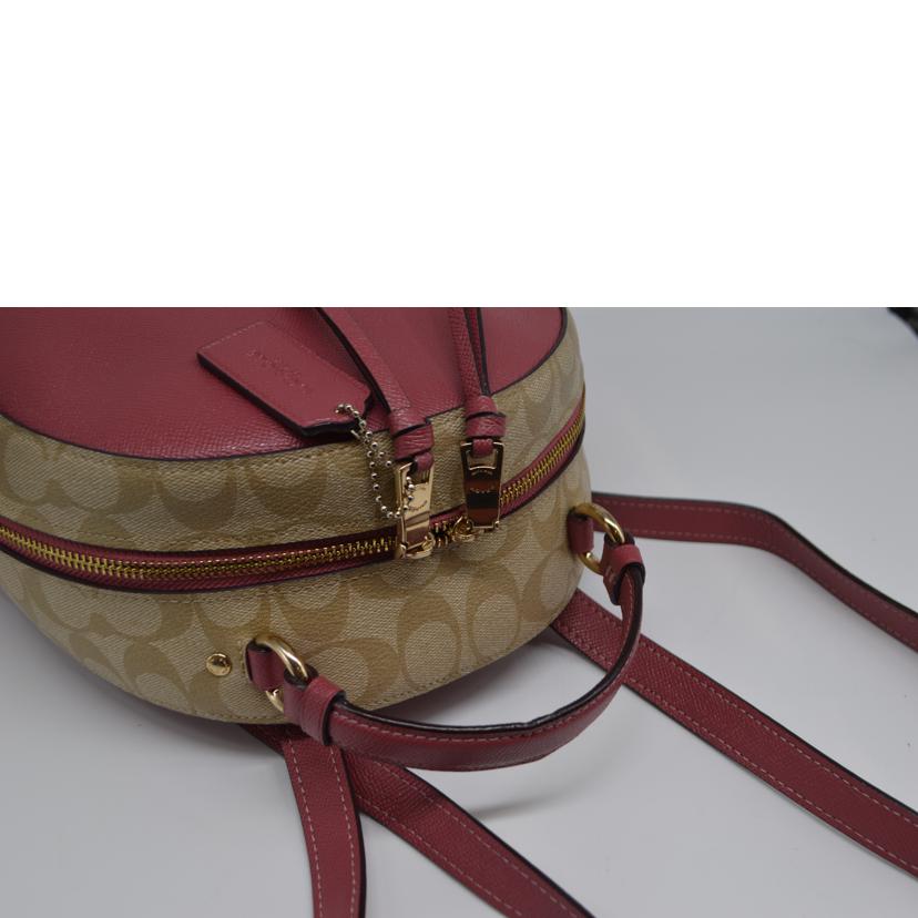COACH コーチ/ラグジュアリーシグネチャーバックパック／ピンク/F76622//E19**/ABランク/89