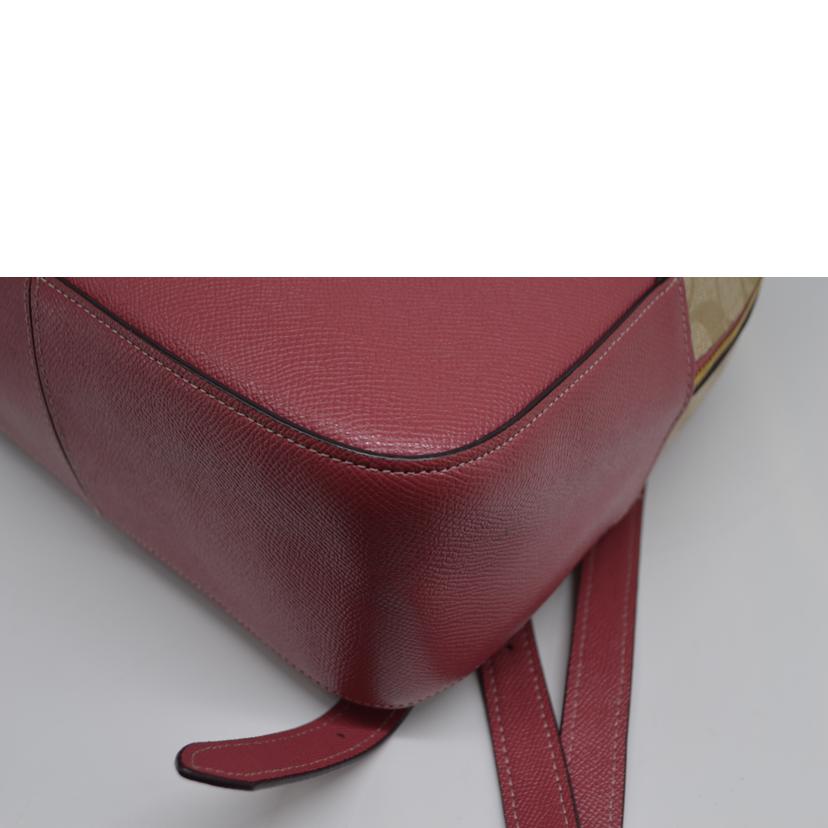 COACH コーチ/ラグジュアリーシグネチャーバックパック／ピンク/F76622//E19**/ABランク/89