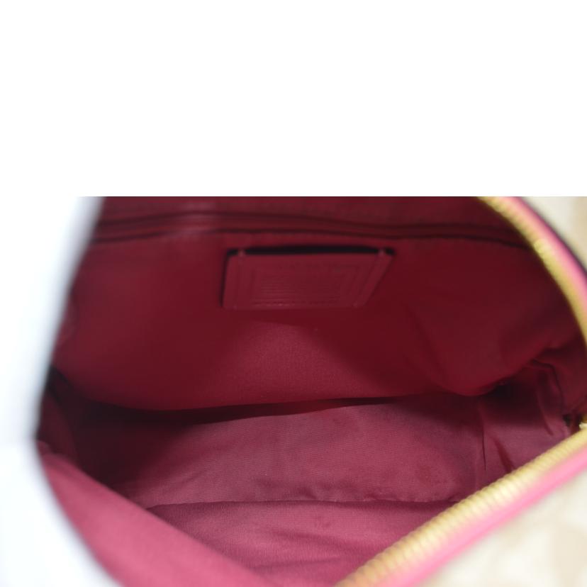 COACH コーチ/ラグジュアリーシグネチャーバックパック／ピンク/F76622//E19**/ABランク/89