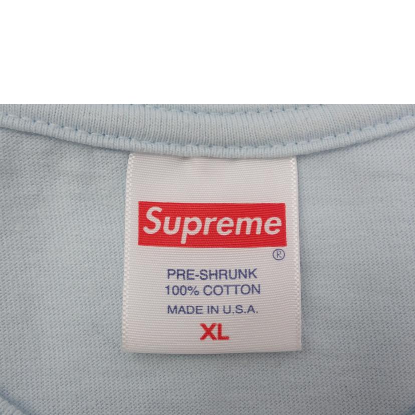Supreme シュプリーム/★SupremeStillTalkingTeePaleBlue//XL/Cランク/62