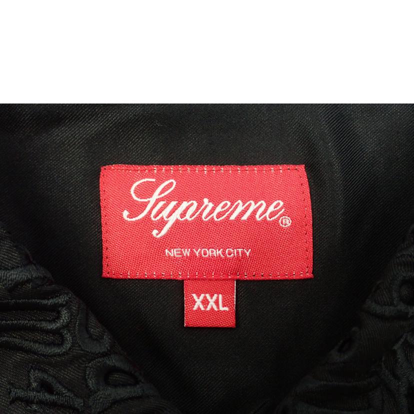 Supreme Supreme/★Supreme23SS刺繍デザインレーヨンミルク半袖シャツ//XXL/Bランク/62