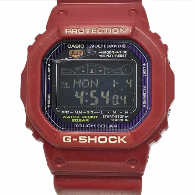 CASIO カシオ/G－SHOCK　電波ソーラー　RED/GWX-5600C//Bランク/51