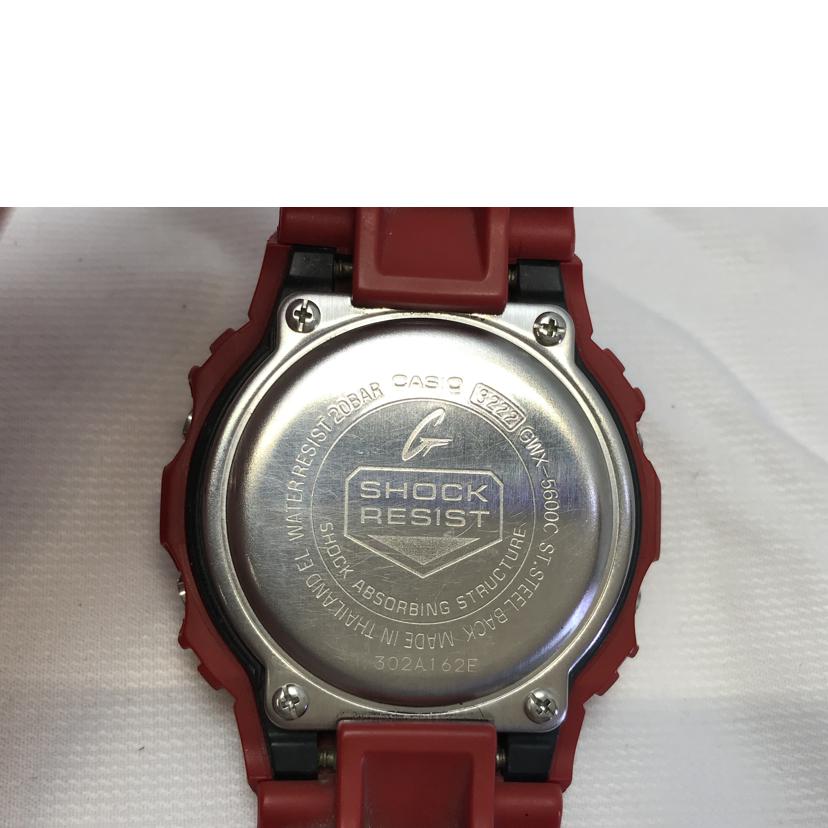 CASIO カシオ/G－SHOCK　電波ソーラー　RED/GWX-5600C//Bランク/51