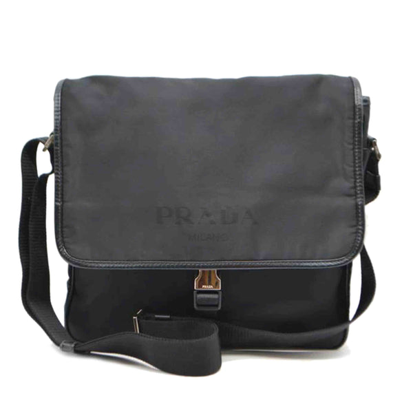 PRADA プラダ/テスートサフィアーノメッセンジャーバッグ/ネロ/2VD166/180/ABランク/89【中古】 PRADA プラダ/ブランドバッグ・小物｜WonderREX-ONLINE 公式通販サイト