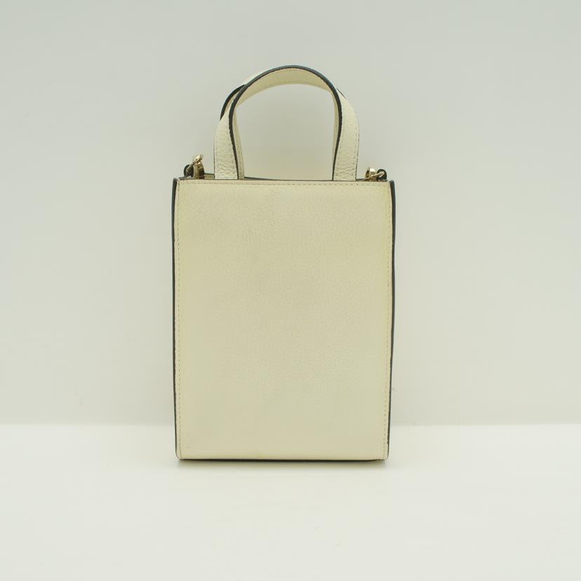 JIMMY　CHOO ジミーチュウ/2wayミニトート／アイボリー//Bランク/20