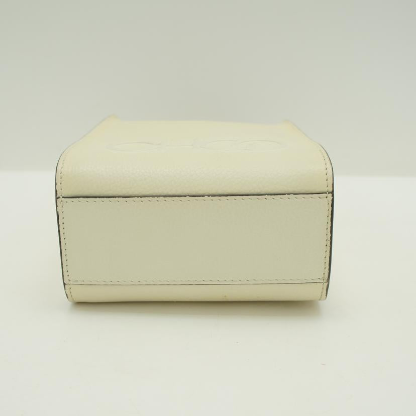 JIMMY　CHOO ジミーチュウ/2wayミニトート／アイボリー//Bランク/20