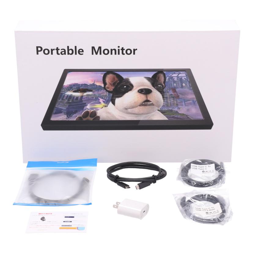 NoBrand ノーブランド　/ポータブルモニター17．3インチ/zg-173-bk//73PCX04A133/Bランク/62