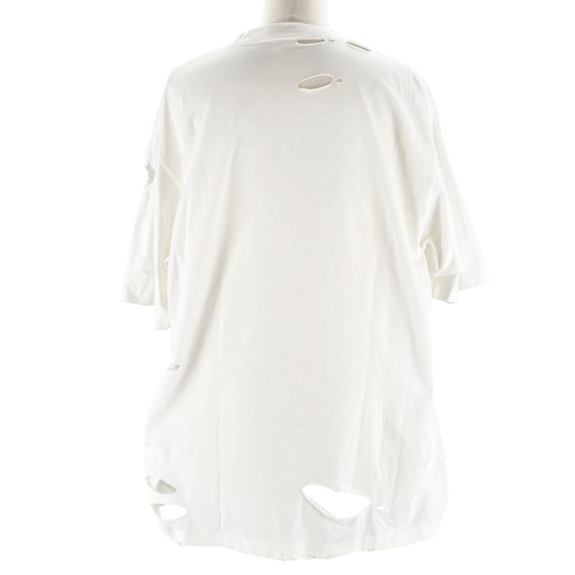 BALENCIAGA バレンシアガ/オーバーサイズクラッシュ加工ロゴTシャツ//ABランク/92