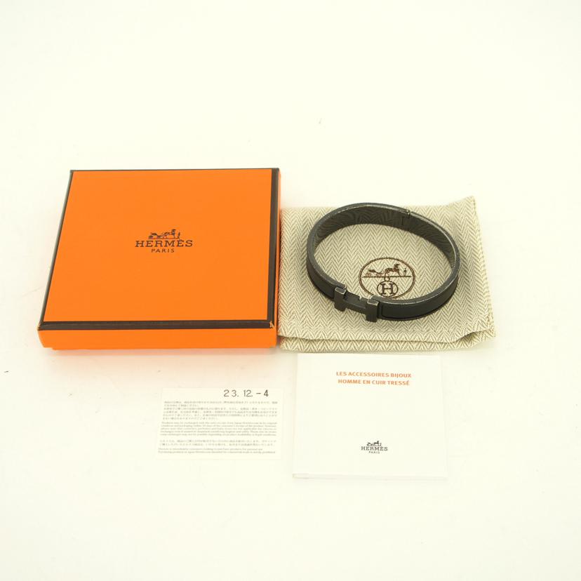 HERMES エルメス/HERMES／クリッククラック／ブラック//ABランク/75