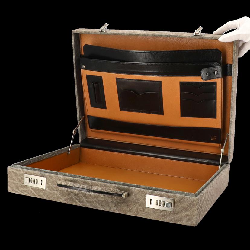 Valextra ヴァレクストラ/エレファントレザーアタッシェケース//ABランク/75