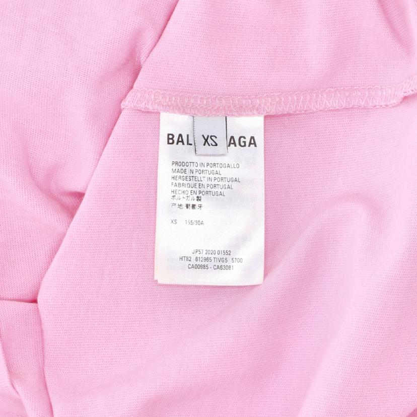BALENCIAGA バレンシアガ/ピンクロゴTシャツ//ABランク/92