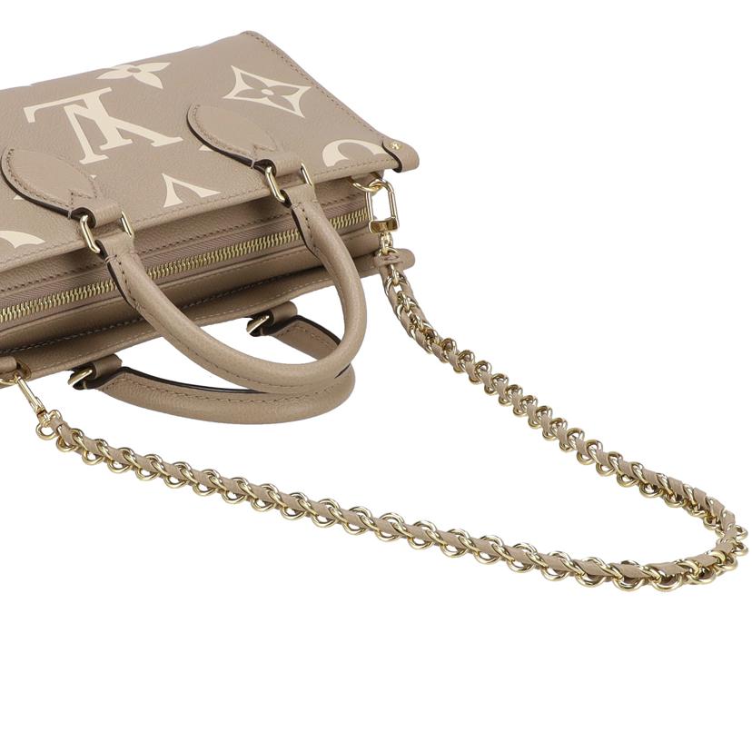 LOUIS VUITTON ルイ・ヴィトン/オンザゴーEW/バイカラー・アンプラント/トゥルトレールクレーム/M23641//RFI****/SAランク/40