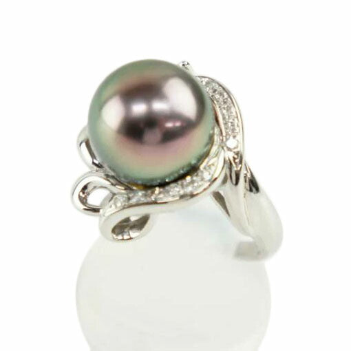 Pt850パールダイヤR0．28＃13．5//ABランク/64