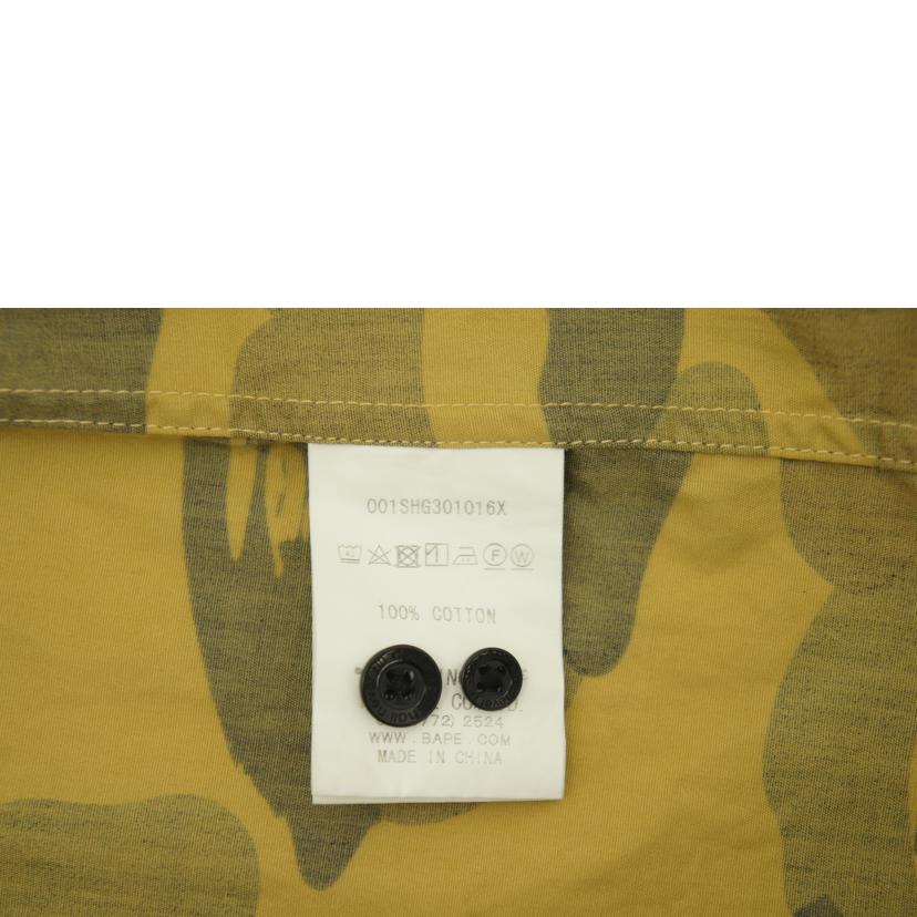 A　BATHING　APE アベイシングエイプ/A　BATHING　APE　迷彩　半袖　シャツ//ABランク/78