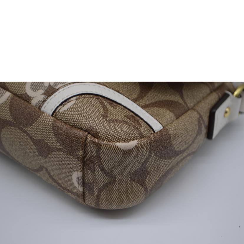 COACH コーチ/ヘリテージシグネチャーフローラルプリントショルダー/F48364//Aランク/89
