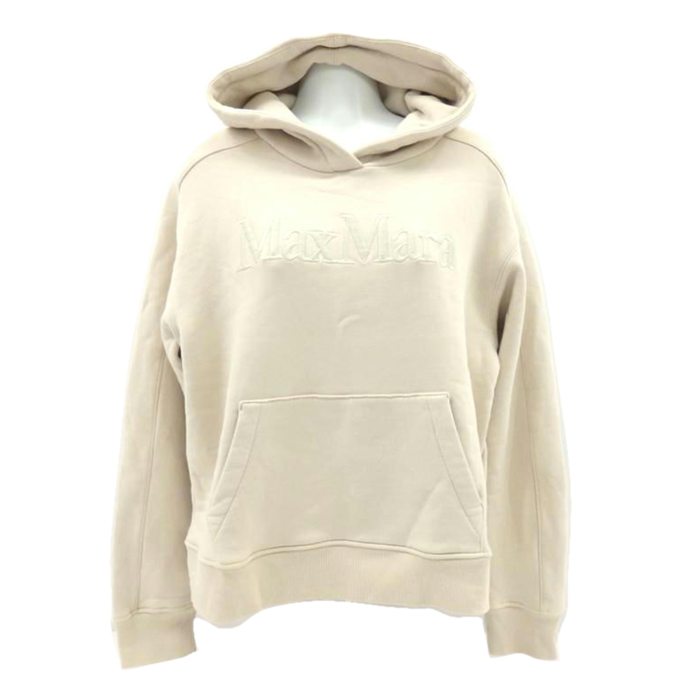 ＇S　Max　Mara エス　マックスマーラ/マエストロ　レディーススウェット　フーディー　ロゴ刺繍　裏起毛/2399260233-6-70//Aランク/77