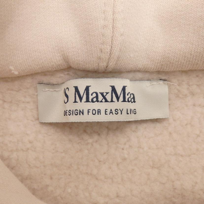 ＇S　Max　Mara エス　マックスマーラ/マエストロ　レディーススウェット　フーディー　ロゴ刺繍　裏起毛/2399260233-6-70//Aランク/77