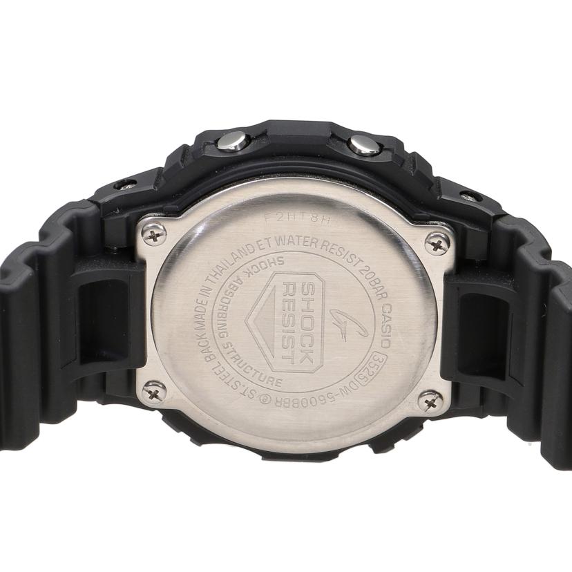 CASIO カシオ/G－SHOCK／デジタルウォッチ／クオーツ／ブラック×レッド/DW-5600BBR//F2H***/Aランク/18