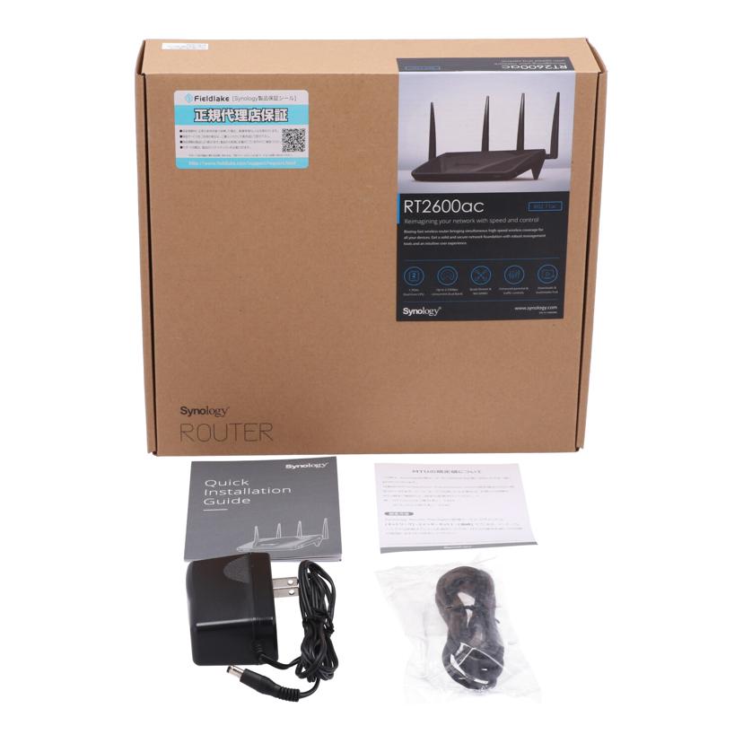 Synology シノロジー/無線LANルーター/RC2600ac//18C0QGN639100/Bランク/65