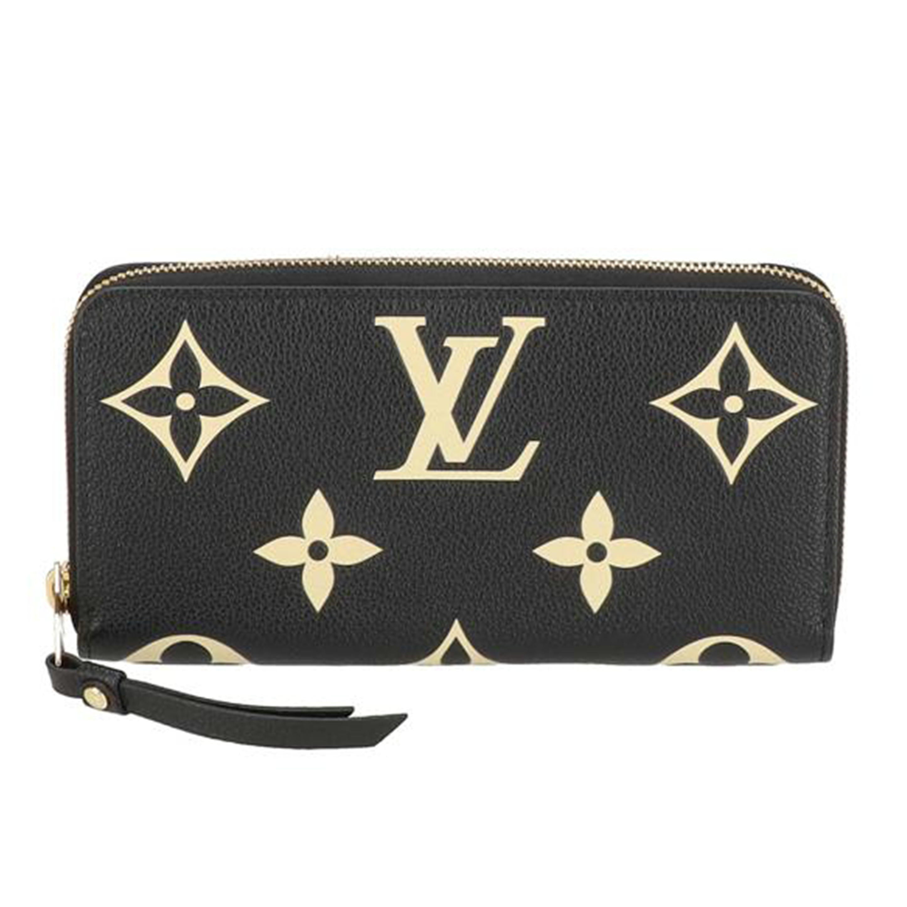 LOUIS VUITTON ルイヴィトン/ジッピー・ウォレット／バイカラーアンプラント／ブラック×ベージュ/M80481//RFI*/Aランク/20