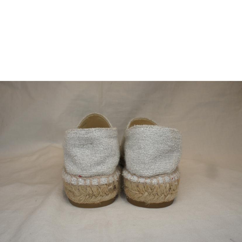 CHANEL シャネル/ラメココマークエスパドリーユ//ABランク/92