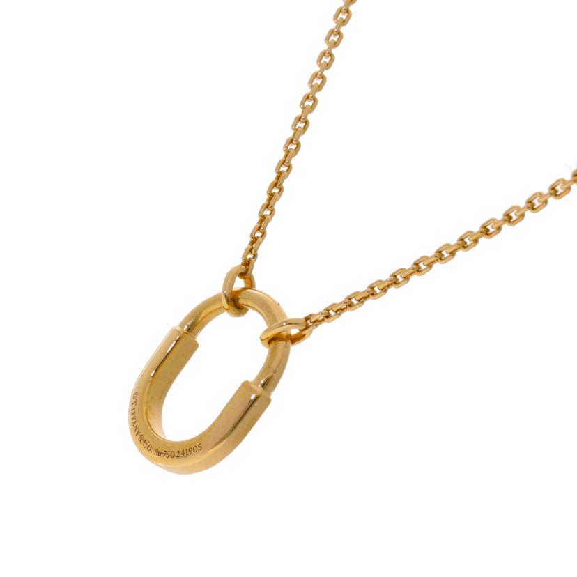 TIFFANY＆Co． ティファニー/750ロックネックレス//ABランク/84