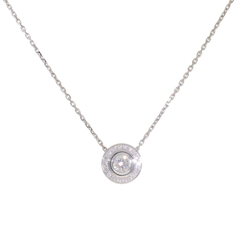 Cartier カルティエ/750ダムールネックレス0．22ct　D／IF／3EX//Aランク/75