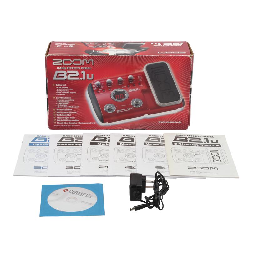 ZOOM ズーム/ベース用マルチエフェクター/B2.1u//505471/Bランク/05