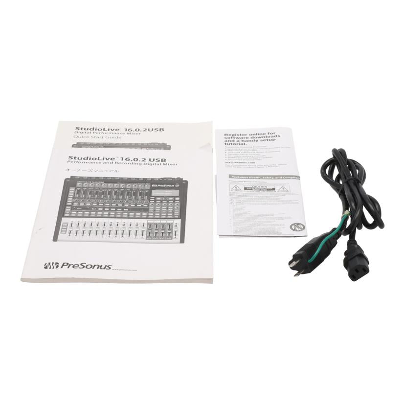 PreSonus プレソナス/デジタルミキサー/SL1602USB//P3UL030134/Bランク/70