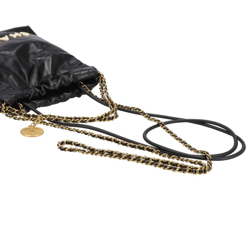 CHANEL シャネル/シャネル22ミニチェーンショルダー/ブラック/AS3980//J2A*****/SAランク/40