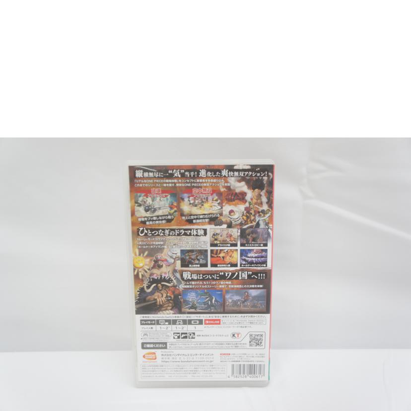 BANDAI　NAMCO バンダイナムコ/ONE　PIECE　海賊無双4／SWITCH//Aランク/05