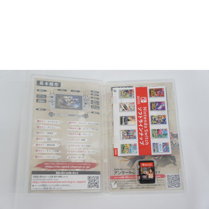 BANDAI　NAMCO バンダイナムコ/ONE　PIECE　海賊無双4／SWITCH//Aランク/05