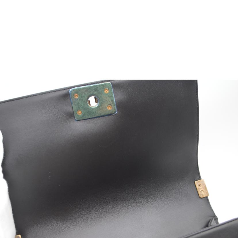CHANEL シャネル/ボーイシャネルラムスキンチェーンショルダー／バイカラー/A67086//219*****/Aランク/89