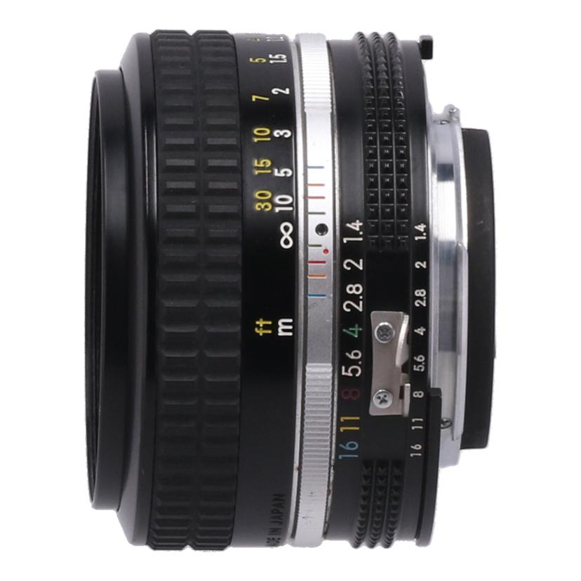 Nikon ニコン　/交換レンズ／50mm/Ai Nikkor 50mm F1.4//4806846/BCランク/62