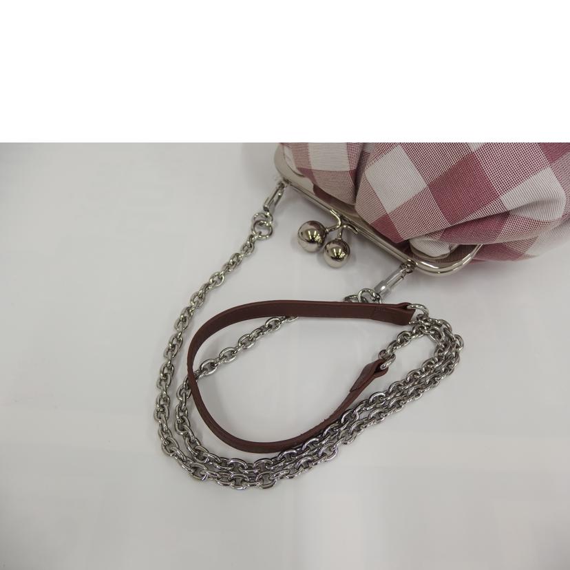 MaxMara/WEEKEND　MaxMara　がま口ショルダーバック//Bランク/82