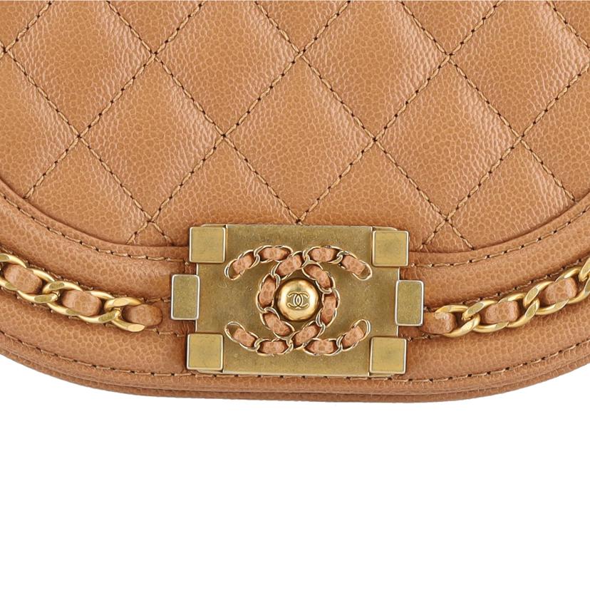 CHANEL シャネル/ボーイシャネルスモールチェーンショルダー/ブラウン /AS3350//XH9*****/SAランク/40