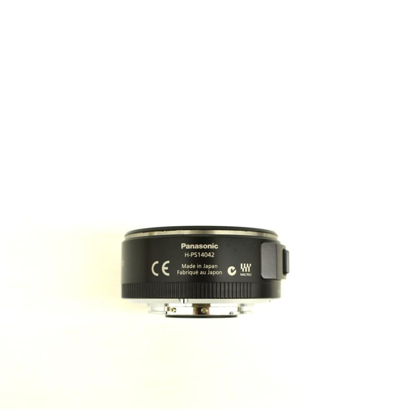 Panasonic/交換レンズ／　VARIO　PZ　14－42mm/ VARIO PZ 14-42mm//BR5CF003069/Aランク/75