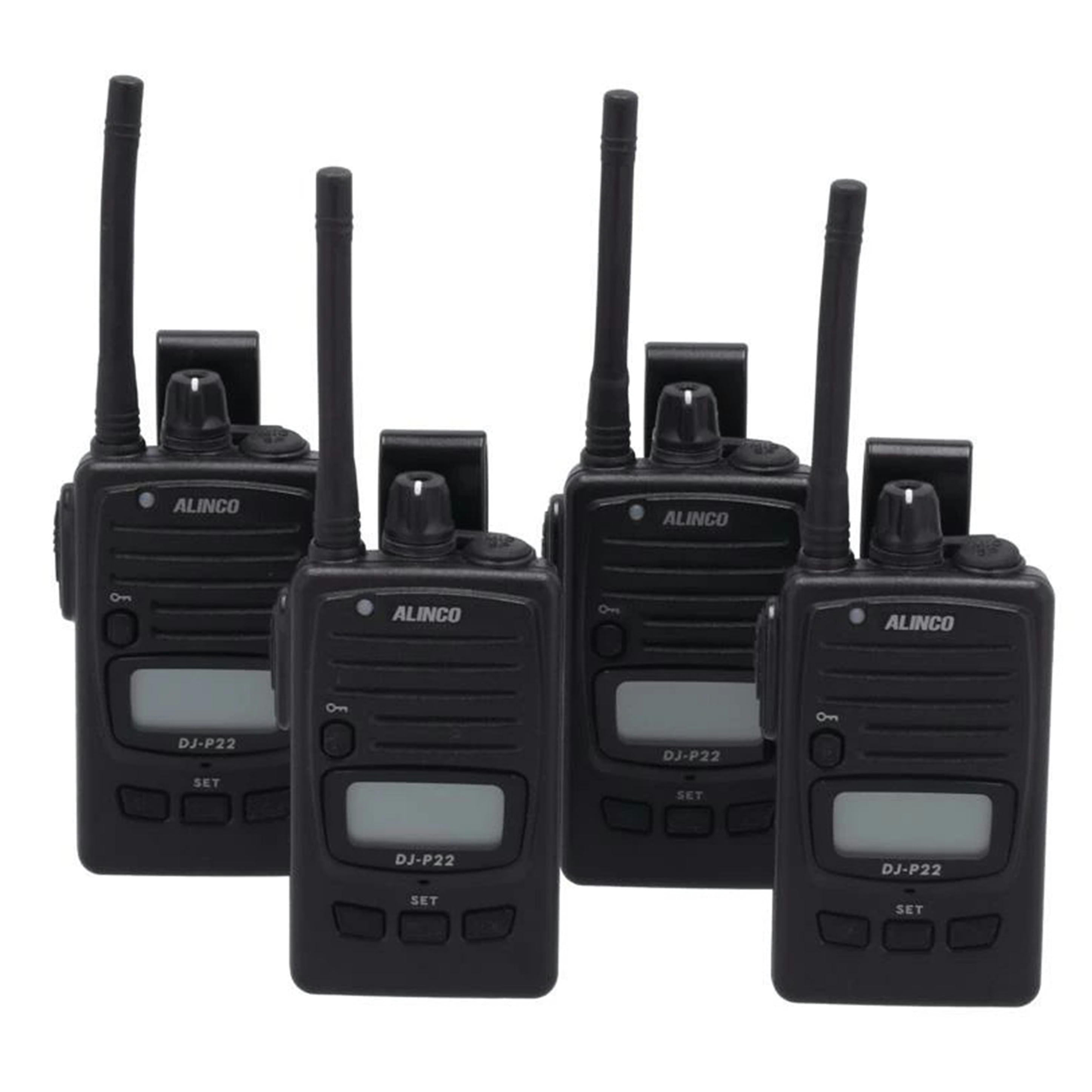 ALINCO アルインコ/特定小電力トランシーバー4台セット/DJ-P22//M214230/M214240/M214676/M214680/Bランク/75