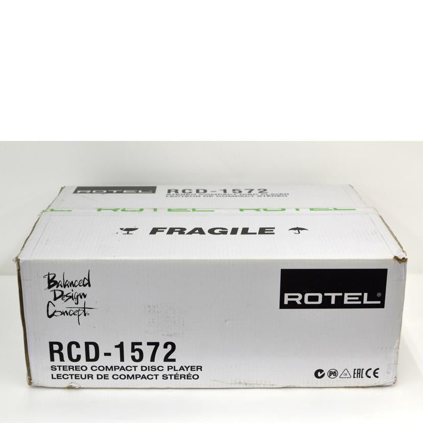 ROTEL ローテル/CDプレイヤー/RCD-1572//751-7511017/Aランク/75