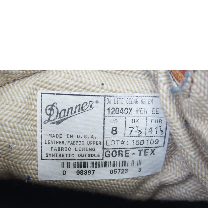 Danner ダナー/セダーレインボー／レースアップブーツ／USA製/12040X//ｻｲｽﾞ:US表記8/BCランク/75