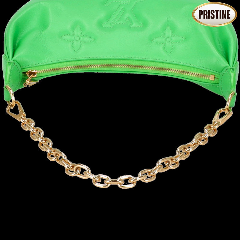 LOUIS VUITTON ルイヴィトン/☆オーバーザムーン／バブルグラム・バジリックグリーン/M21595//RFI*/SAランク/75